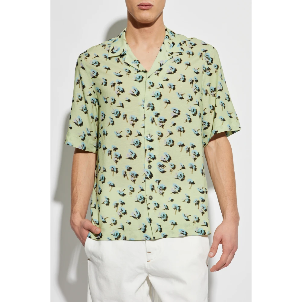 Paul Smith Kortemouwenshirt Green Heren