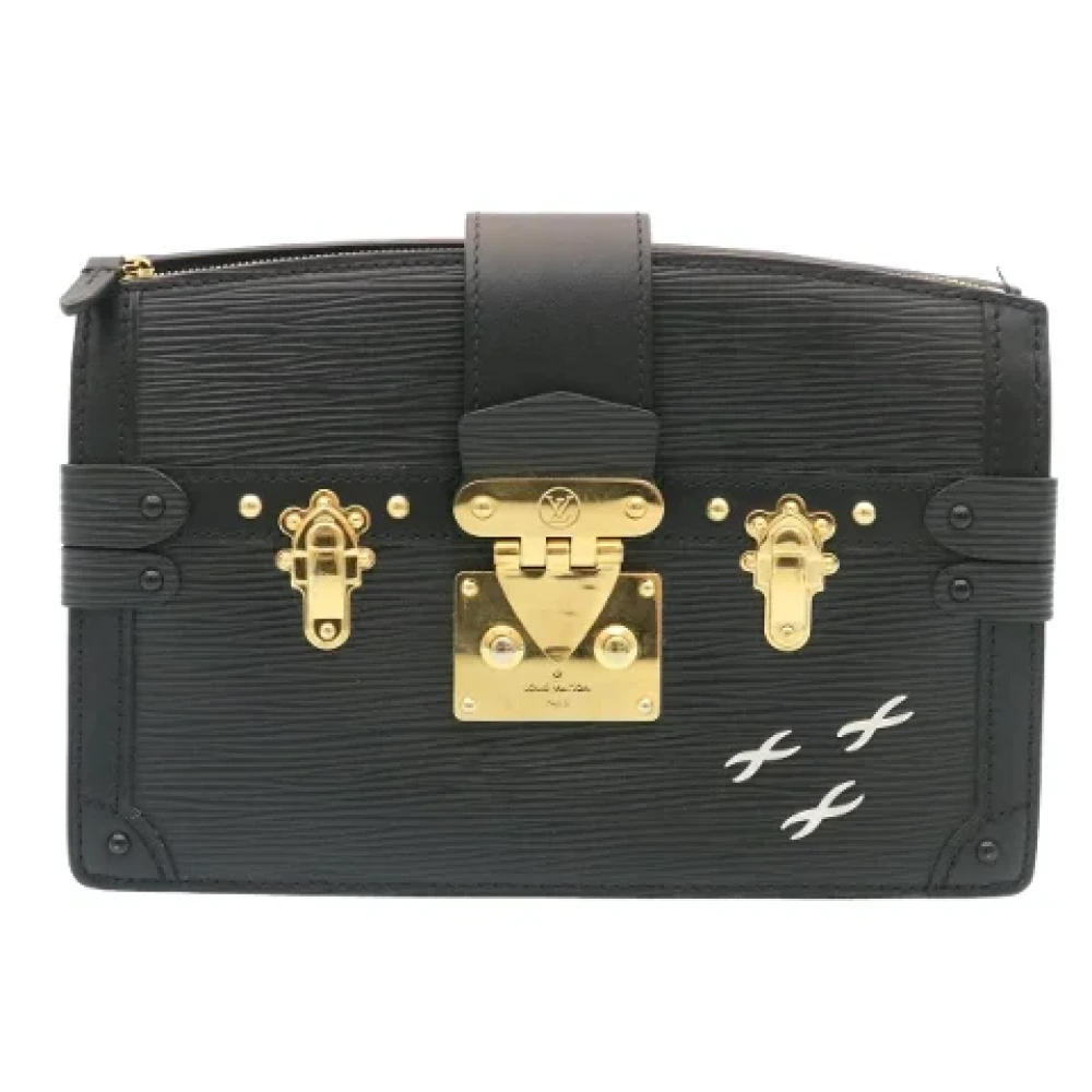 Louis Vuitton Vintage Pre-owned Leather louis-vuitton-bags Black Dames