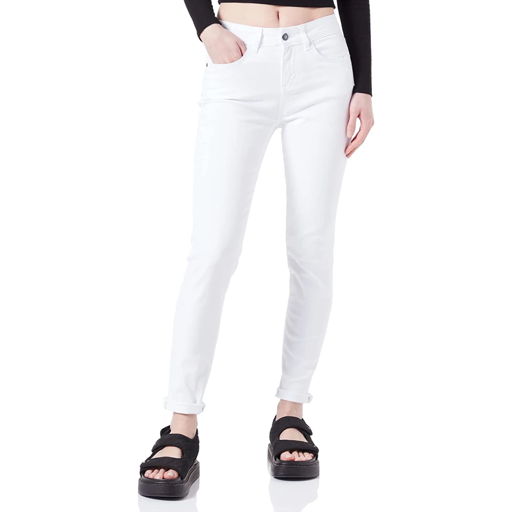 Bugatti Witte Skinny Fit Dames Jeans White Dames