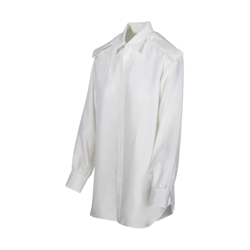 Burberry Graan SIP Shirt White Dames