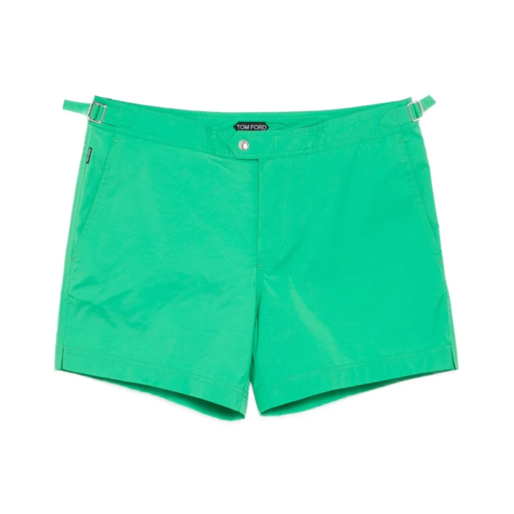 Tom Ford Green Nylon Swim Shorts - Male - Beachwear - 2XL - Swimwear
