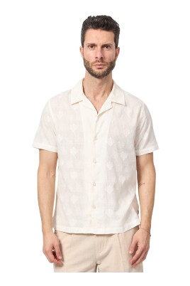 chemise-a-col-cubain-a-manches-courtes