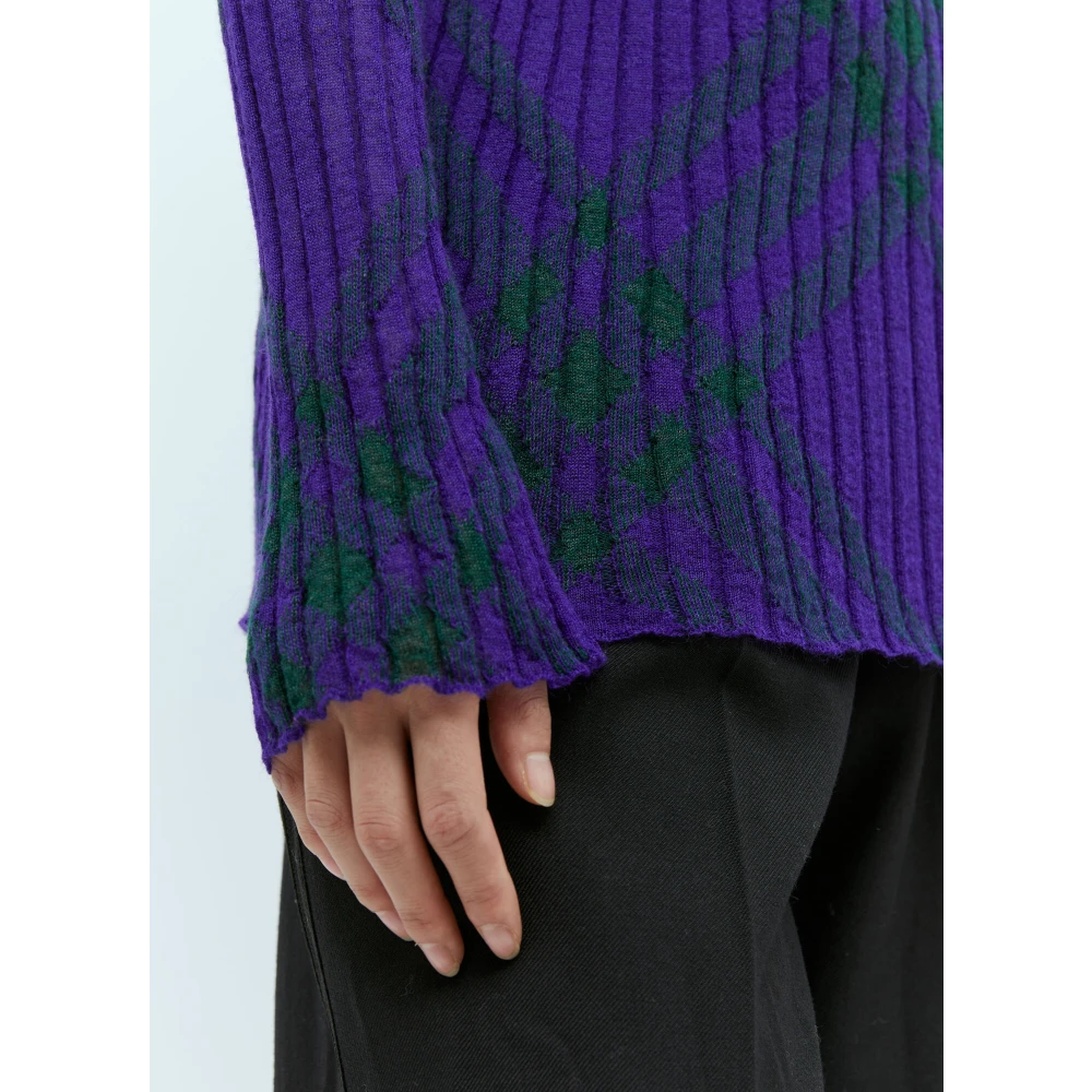 Burberry Knitwear Purple Dames