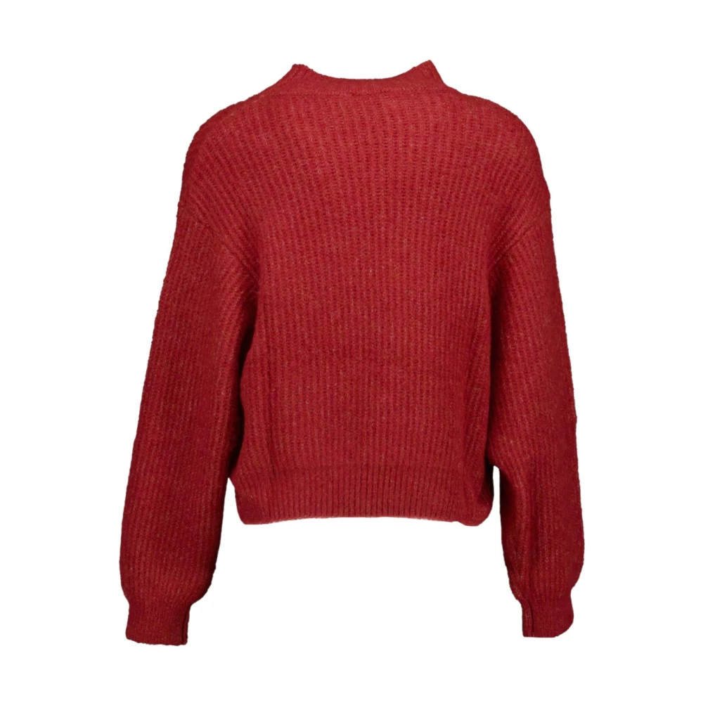 American vintage Bordeaux East18qh24 Sweater Red Dames