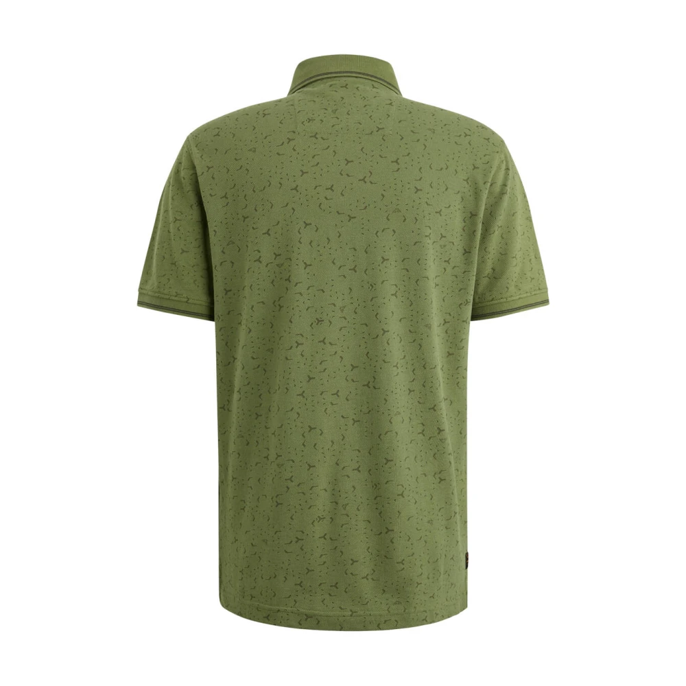 PME Legend Korte Mouw Polo Fijne Piqué Green Heren