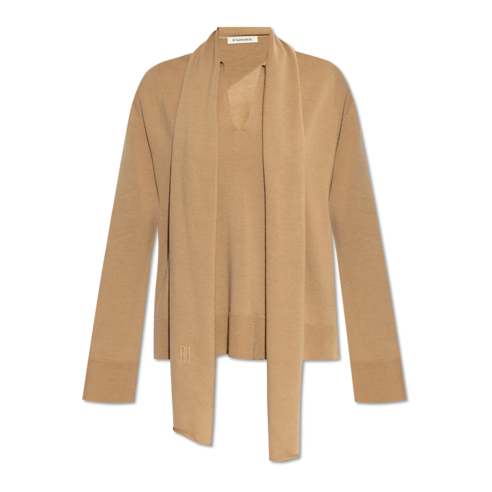 By Malene Birger Trui met sjaal Merrie By Herenne Birger Beige Dames