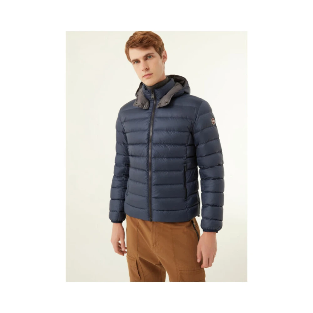 Colmar Sportieve Donsjas met Afneembare Capuchon Blue Heren
