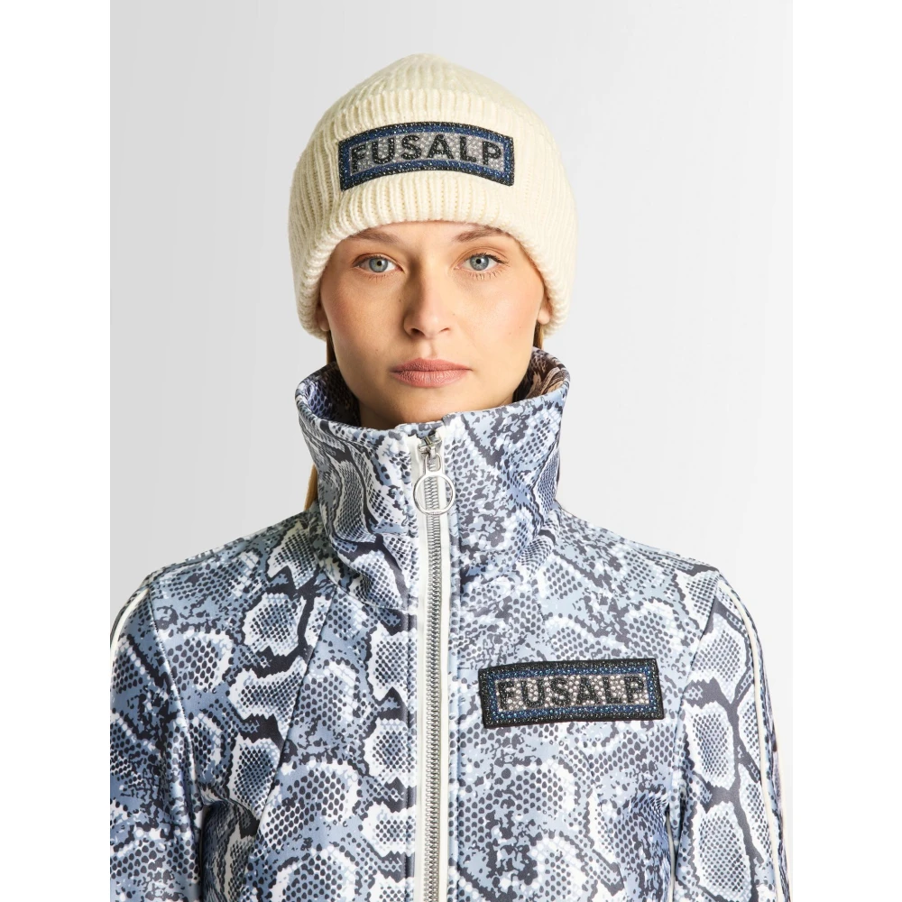 Fusalp Beanie Swarovski White Dames