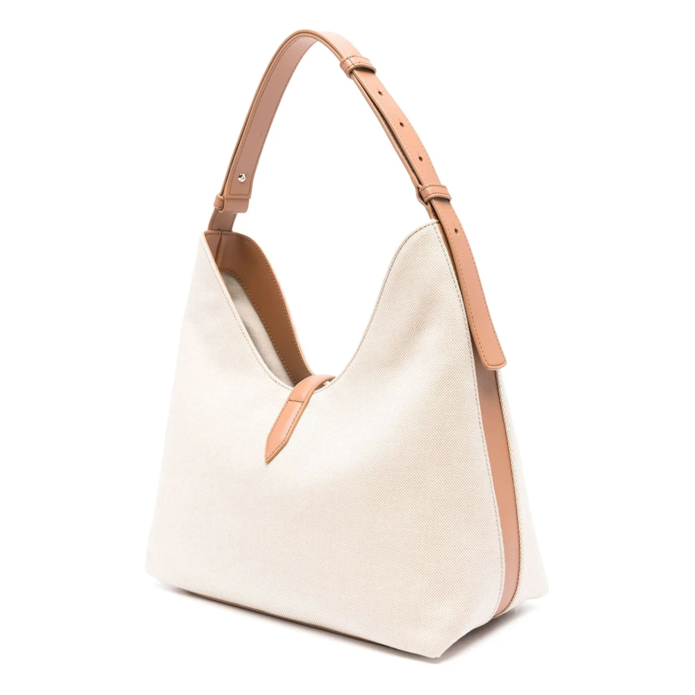 Furla Natuurlijke Brandy Hobo Tas Beige Dames