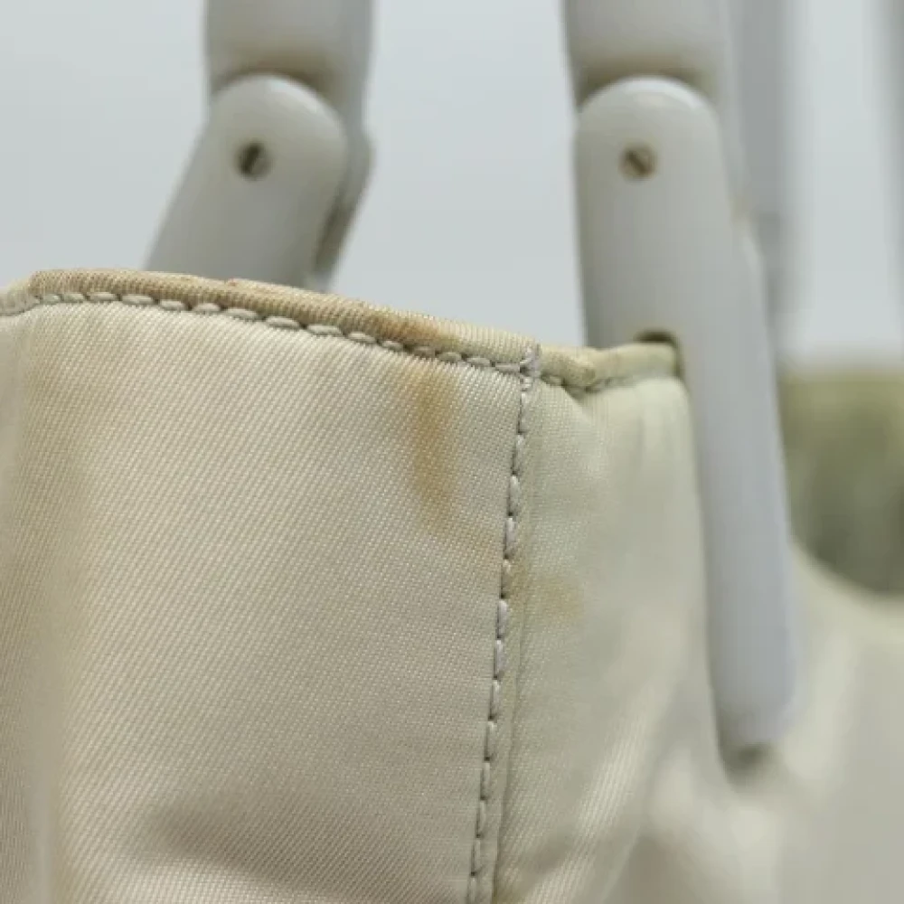 Prada Vintage Pre-owned Nylon prada-bags Gray Dames
