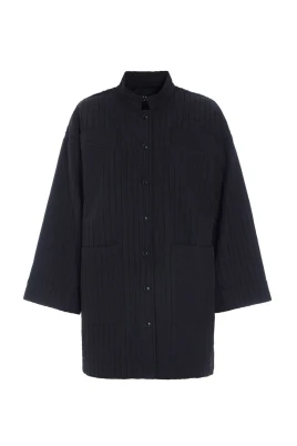Ribbed Shirt Jacket
