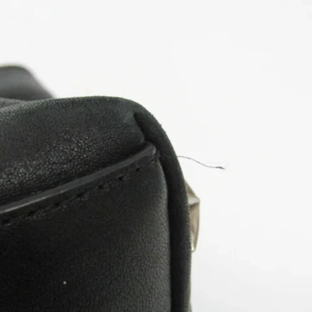 Jimmy Choo Pre-owned Leather handbags Black Dames