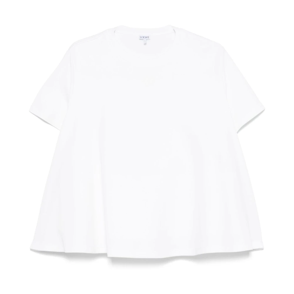 Loewe Witte T-shirts en Polos White Dames