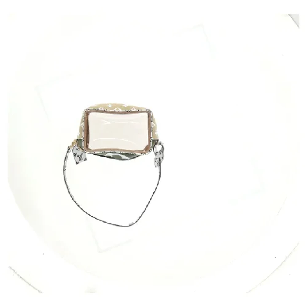 Louis Vuitton Vintage Pre-owned Canvas louis-vuitton-bags Beige Dames