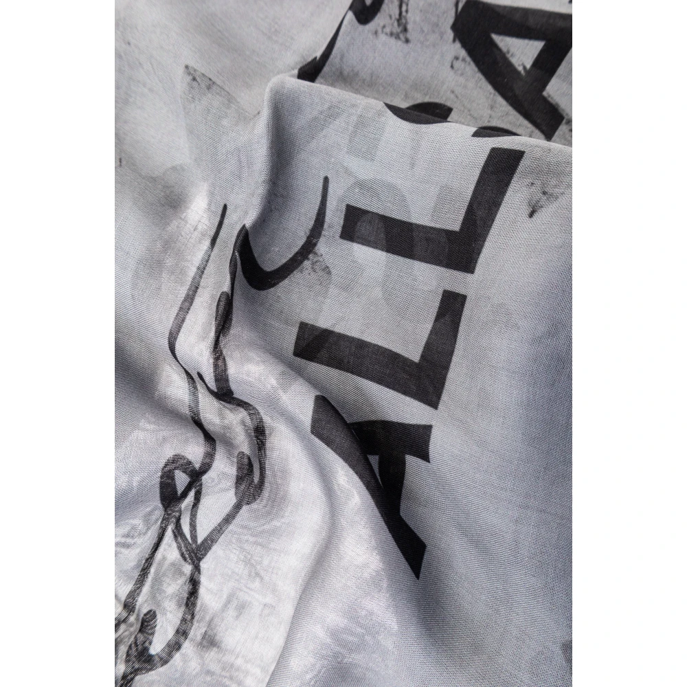 AllSaints Sjaal Floreo Gray Dames