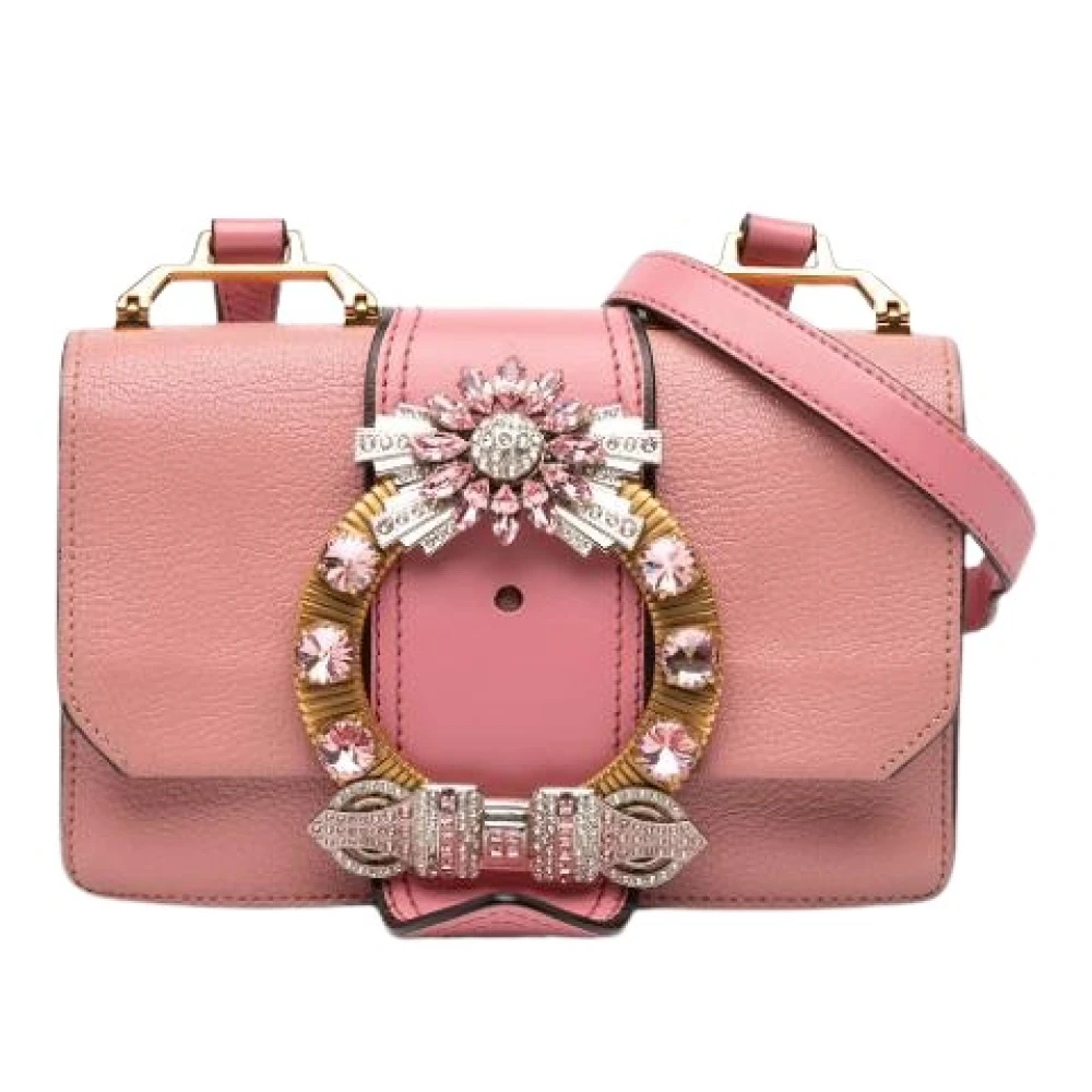 Pre-owned > Pre-owned Bags > Pre-owned Cross Body Bags - - Miu Miu Pre-owned - Modalova