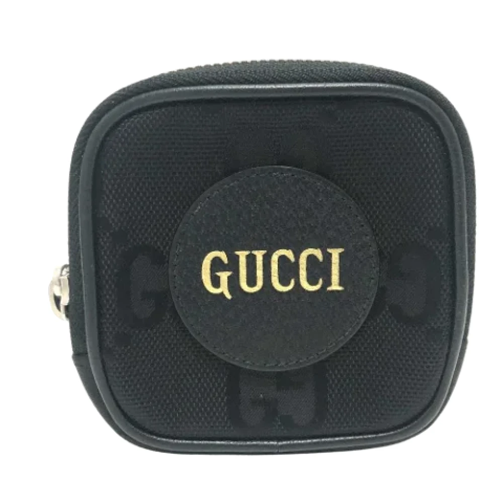 Gucci Vintage Pre-owned Leather wallets Black Heren