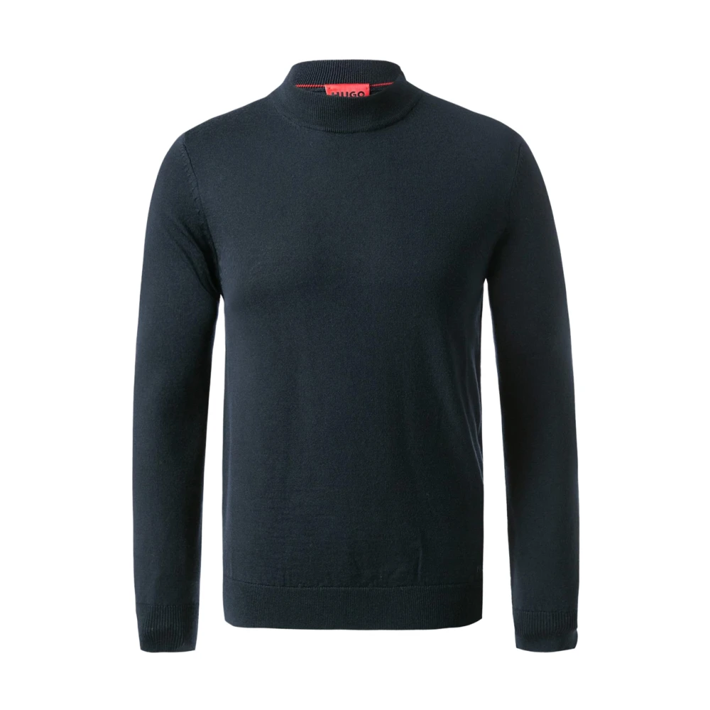 Hugo Boss Blauwe Sweater San Matteo Clean Blue Heren