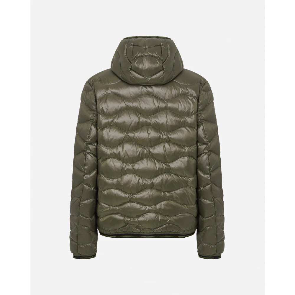 Blauer Groene Hoodie Jas Green Heren
