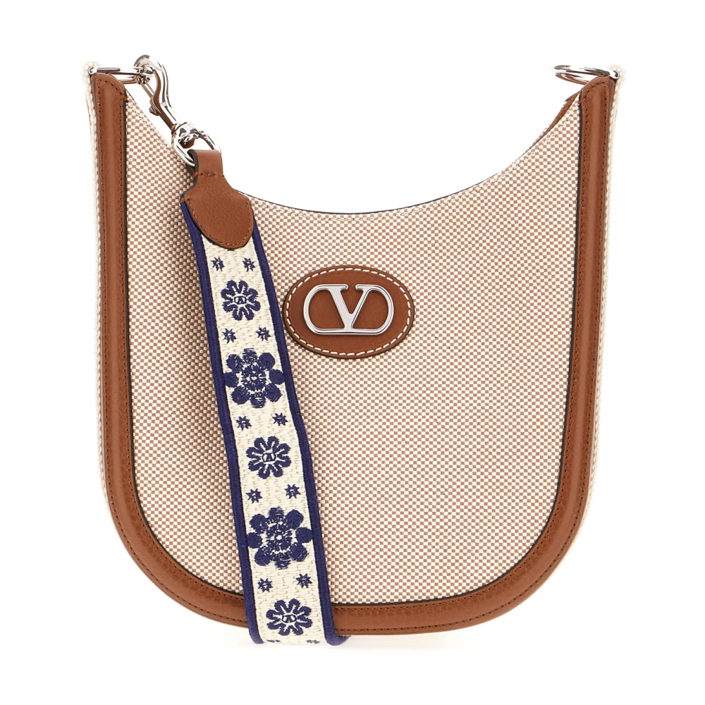 Valentino Garavani Schoudertassen Beige Heren