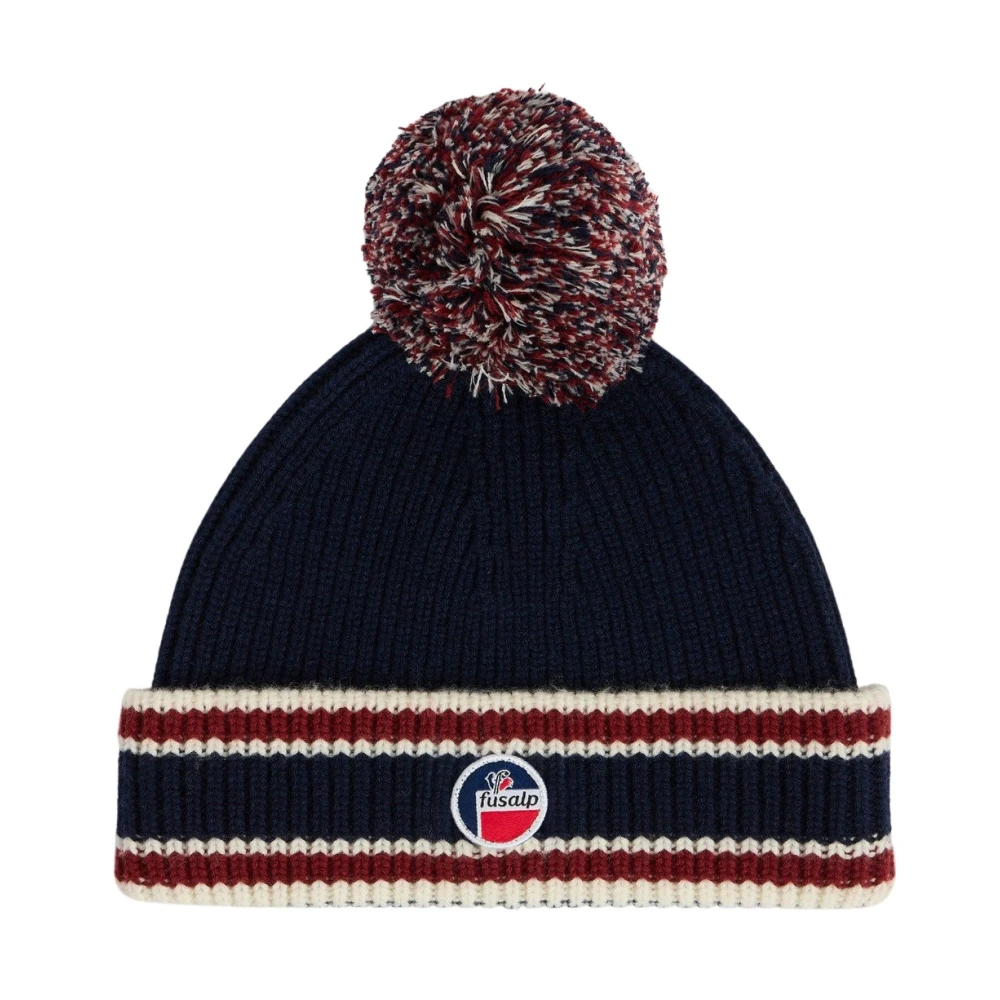 Fusalp Blå Pompon Beanie