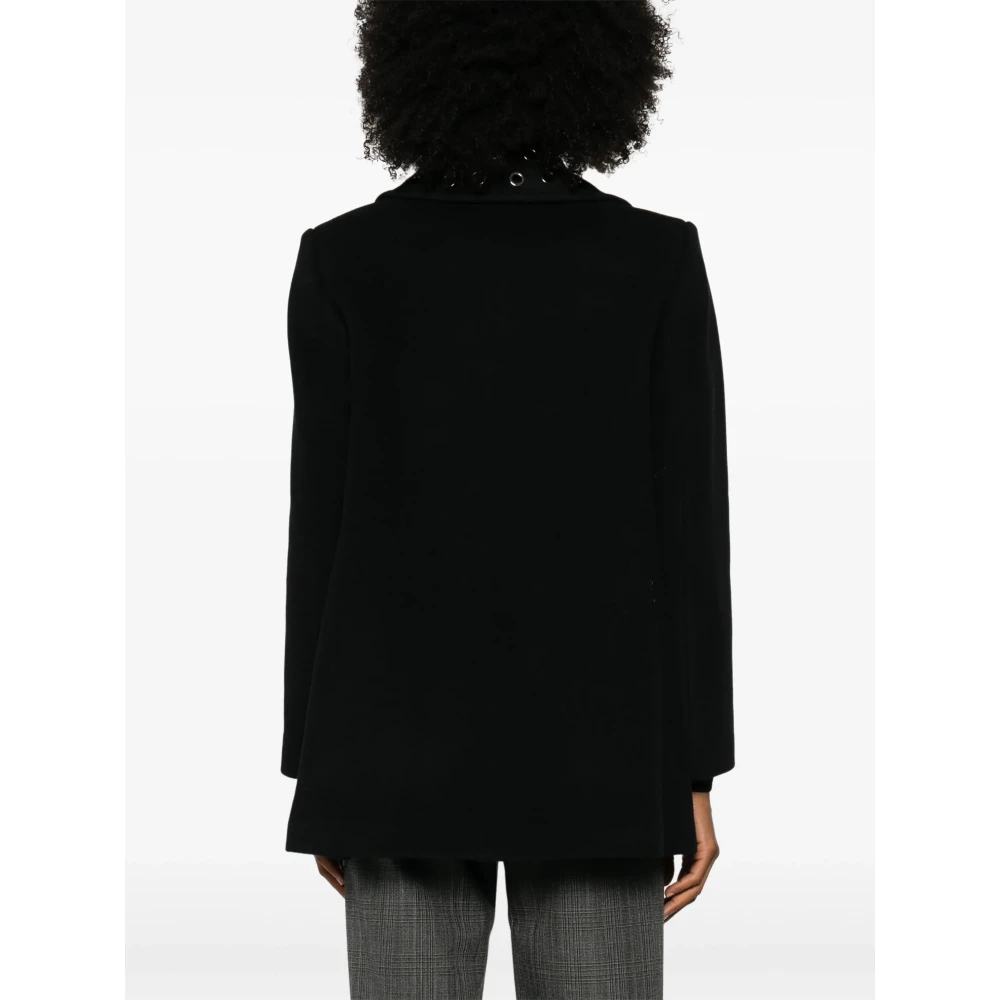 Msgm Stijlvolle Jas voor Vrouwen Black Dames