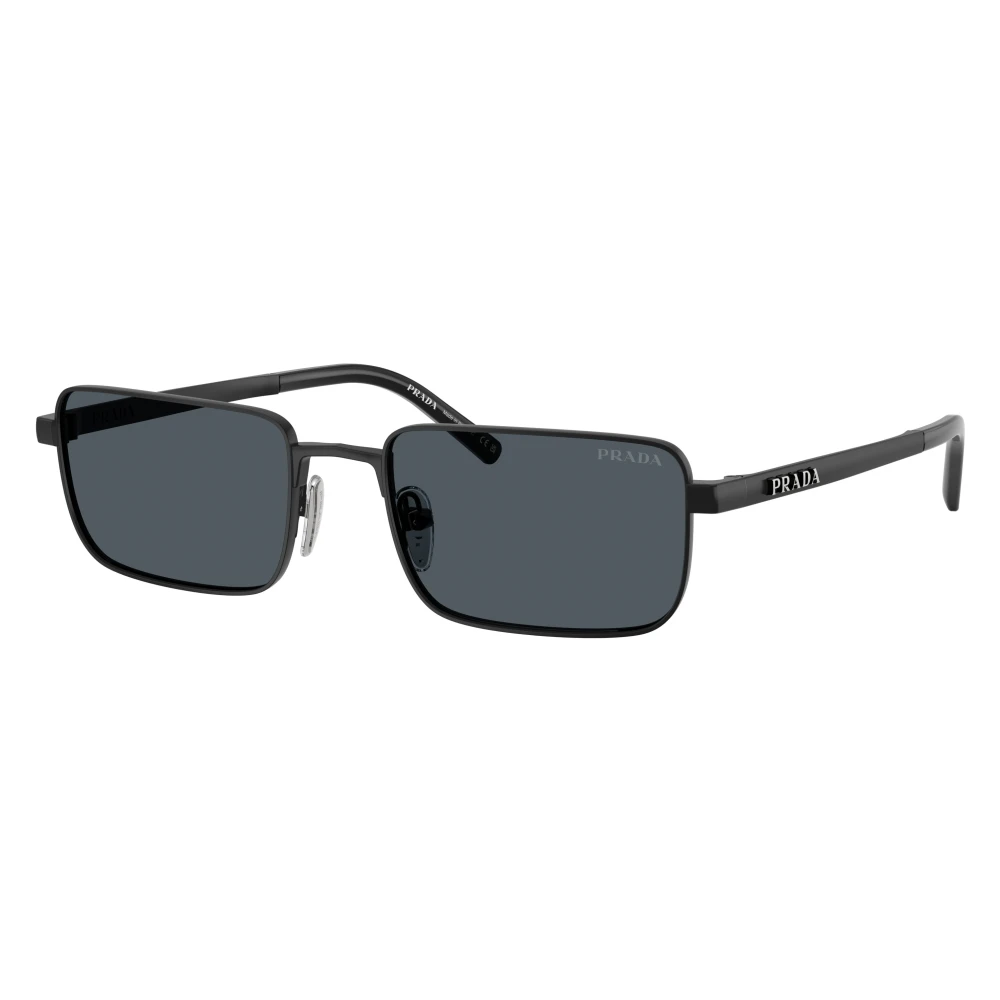 Prada Unisex Black D54s Sunglasses - Sunglasses - 55 Mm - Accessories