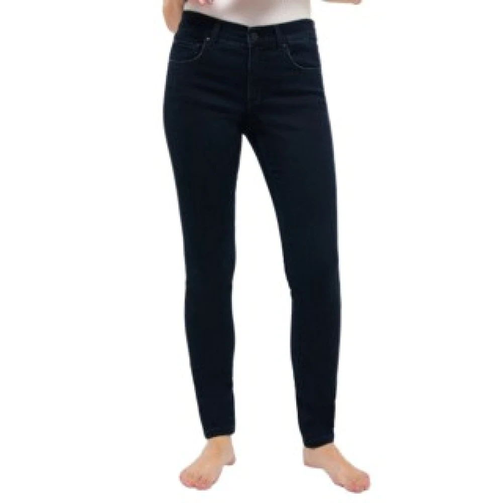 Angels Skinny Donkerblauwe Jeans Blue Dames