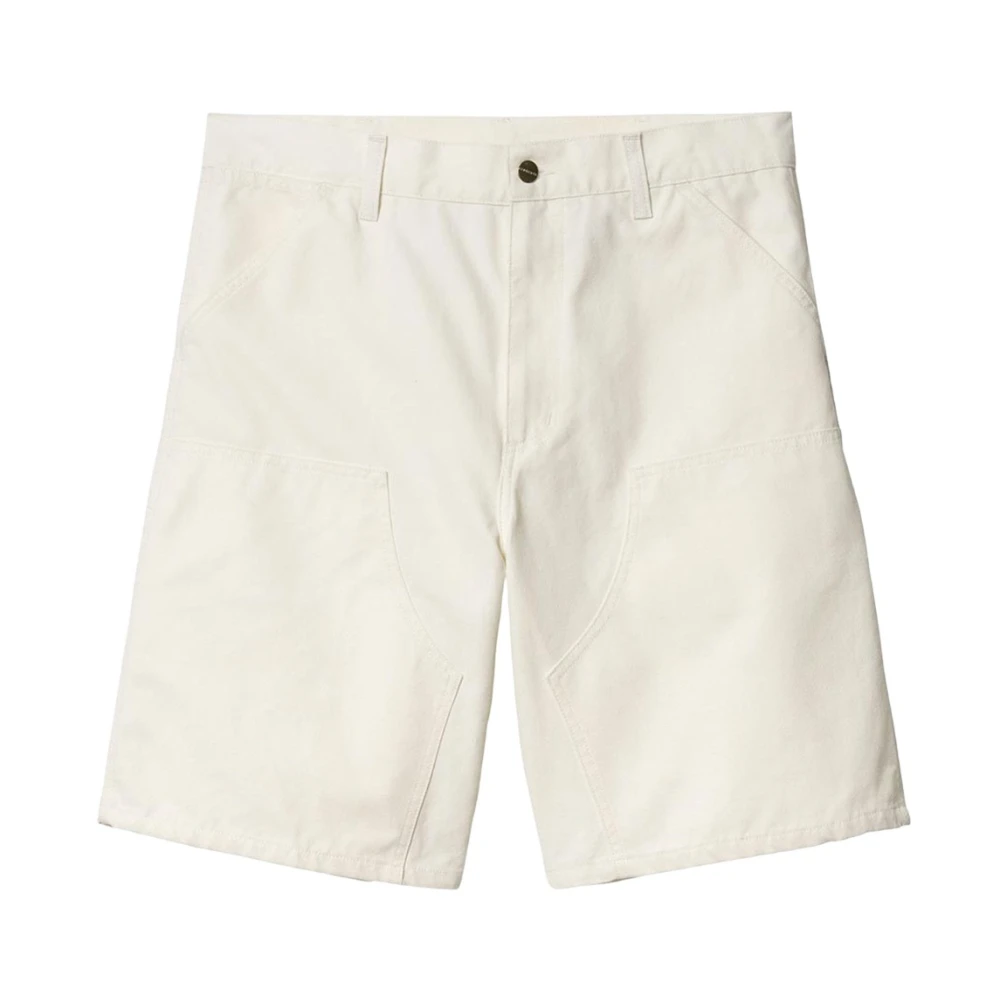 Carhartt WIP Stoffen Shorts met Stijl I033118-D6.02 White Heren