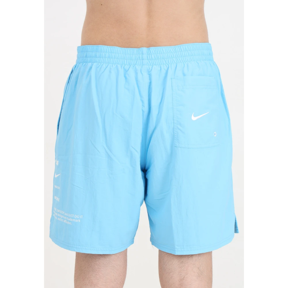 Nike Zee Kleding Shorts Aqua Blauw Mannen Blue Heren