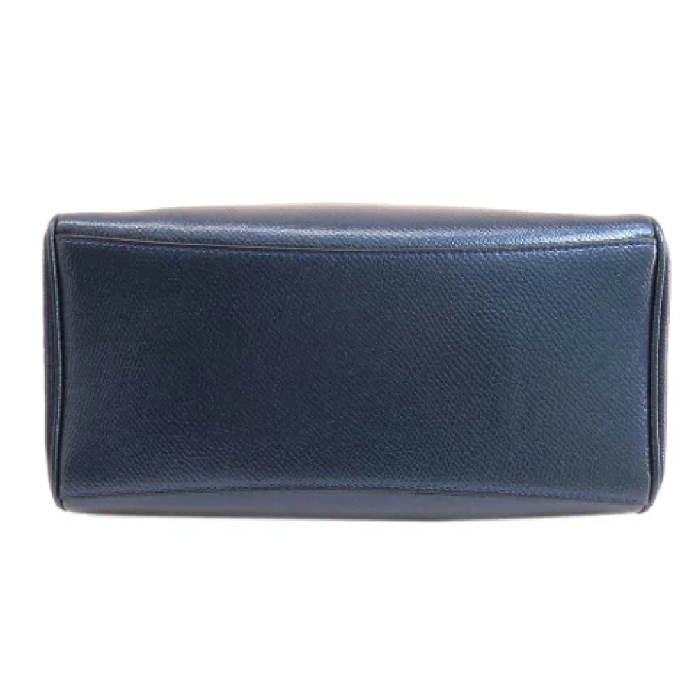 Coach Pre-owned Fabric handbags Blue Dames