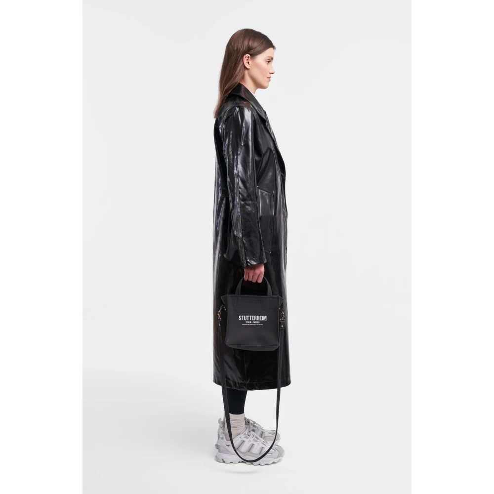 Stutterheim Opal Regen Trenchcoat Black Dames
