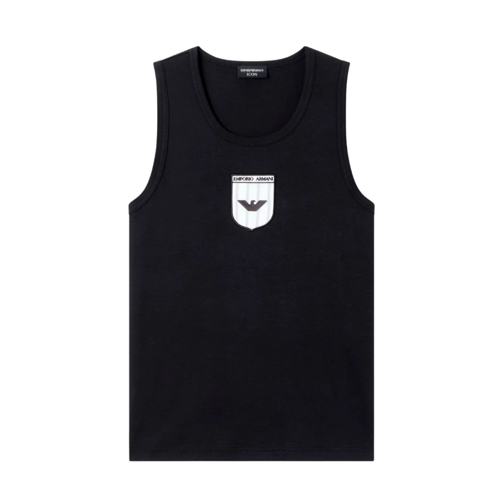 Emporio Armani Uomo Nero - Sleeveless Top - Tops - M