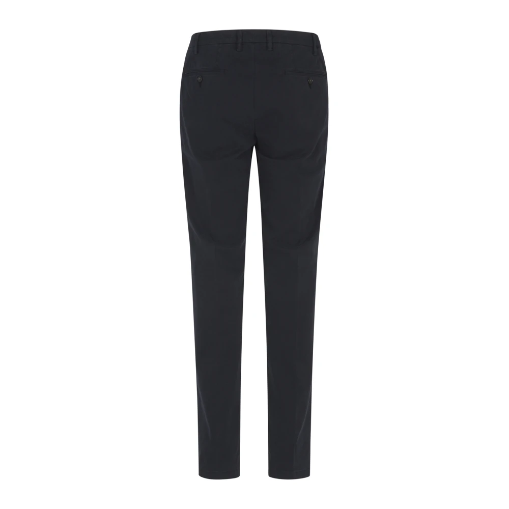 Canali Zwarte Sportbroek Black Heren