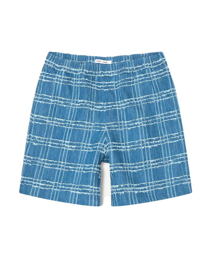 checked-high-waist-regular-fit-shorts