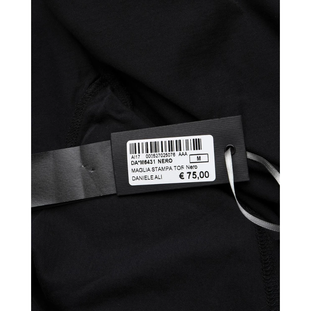 Daniele Alessandrini Los Angeles Italiaanse Stijl Sweatshirt Black Heren
