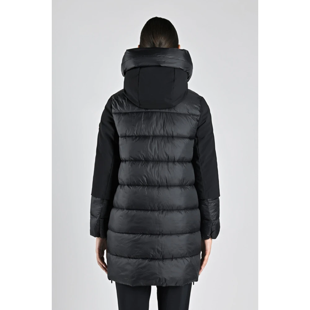 Canadian Classics Zwarte Donsjas Jas Mix Black Dames