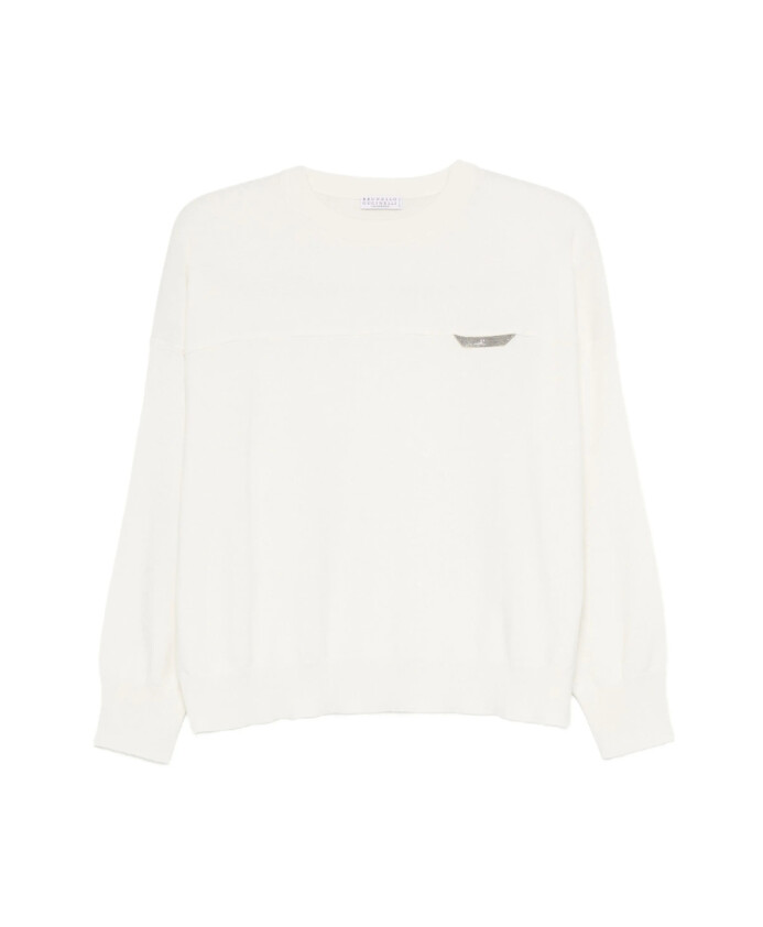pull-col-rond-blanc-casse-metallique