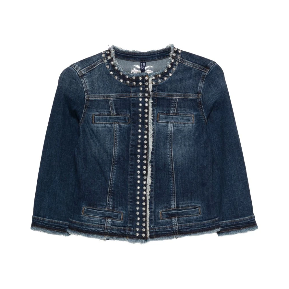 Liu Jo Mujer Azul Chaquetas, Talla: L