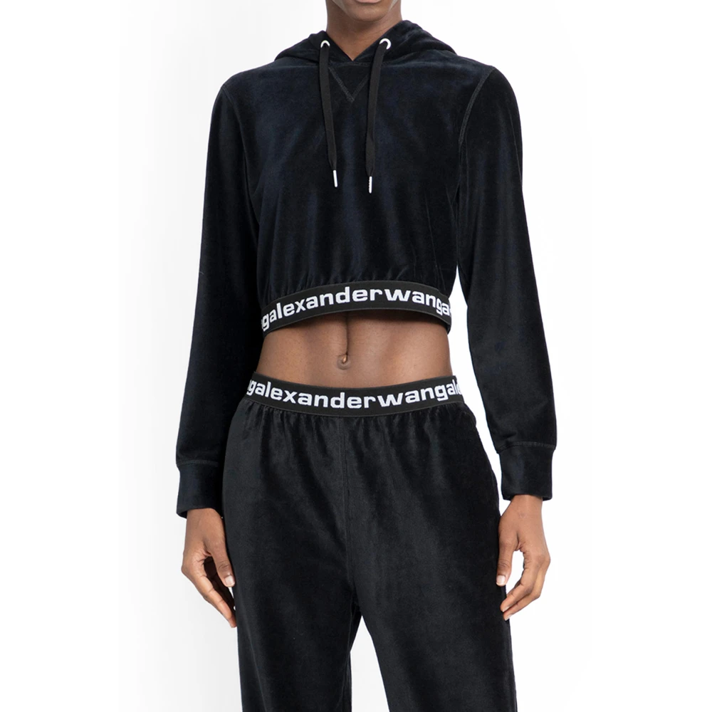 Alexander wang Hoodies Black Dames