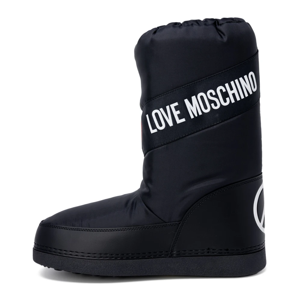 Love Moschino Dames Ski Laarzen Herfst Winter Collectie Black Dames