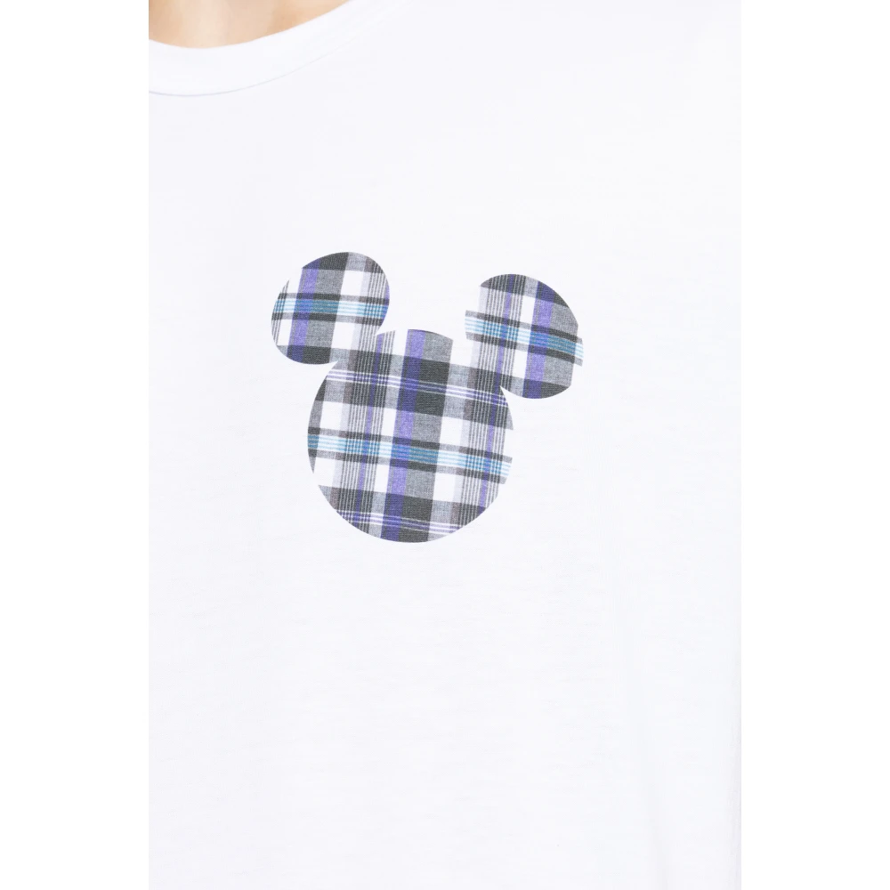 Comme des Garçons T-shirt met print White Heren