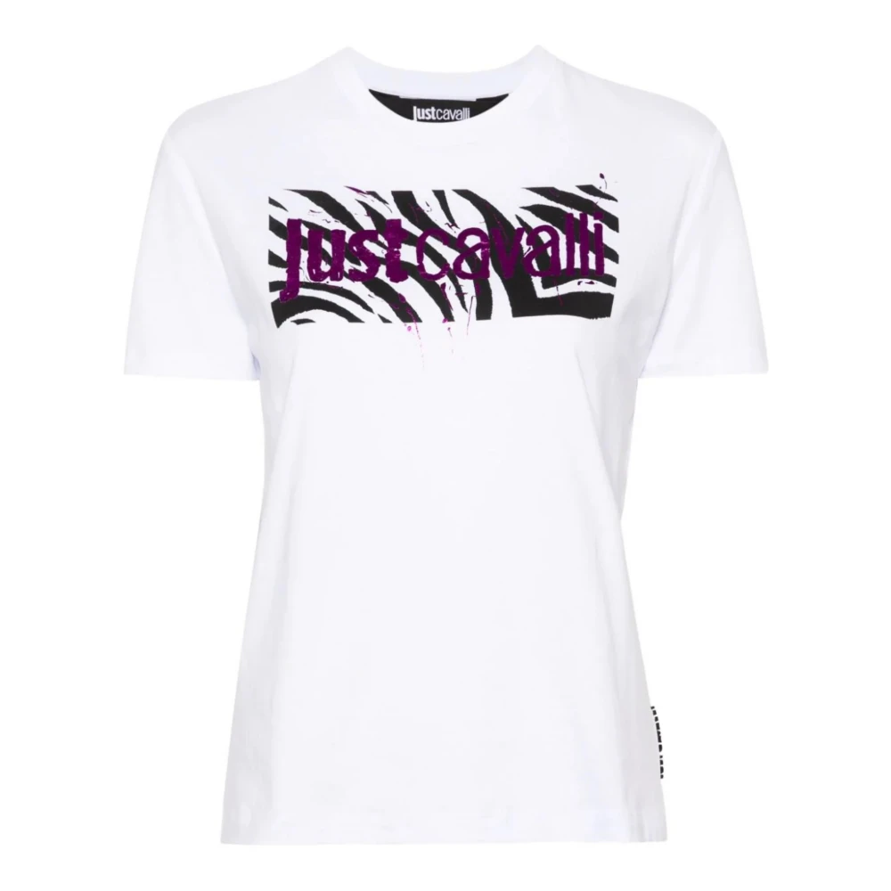 Just Cavalli T-shirts en Polos White Dames