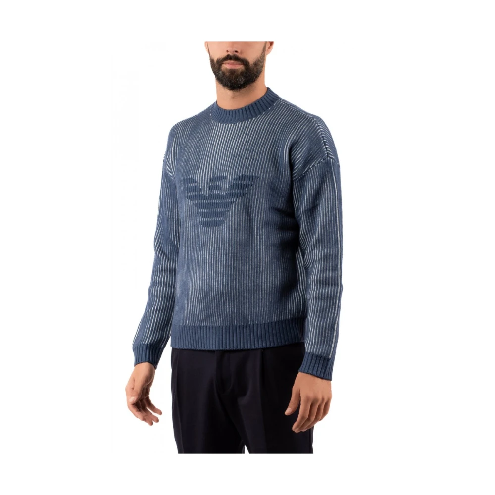 Emporio Armani Herenoverhemd Blue Heren