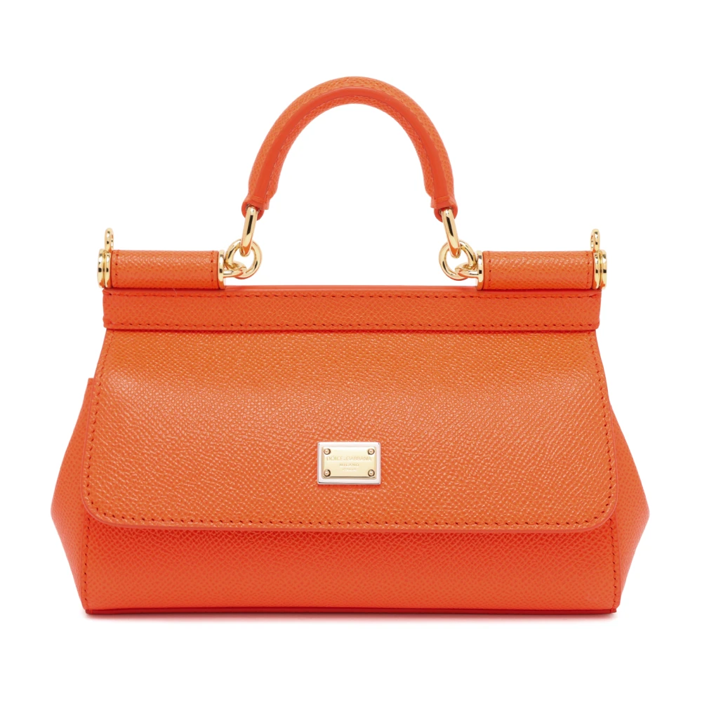 Dolce & Gabbana Donna Arancione - Borsa Sicily Mini - Bags - One Size