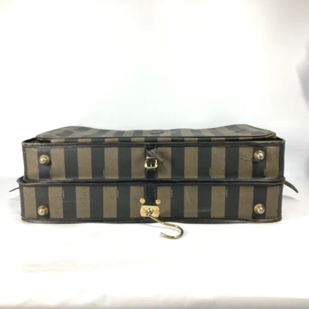 Fendi Vintage Pre-owned Fabric fendi-bags Brown Dames