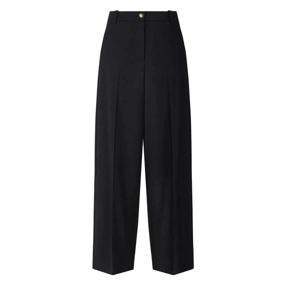 Pinko , Tapered Trousers, Female, Blue, S, Trousers - Image 2