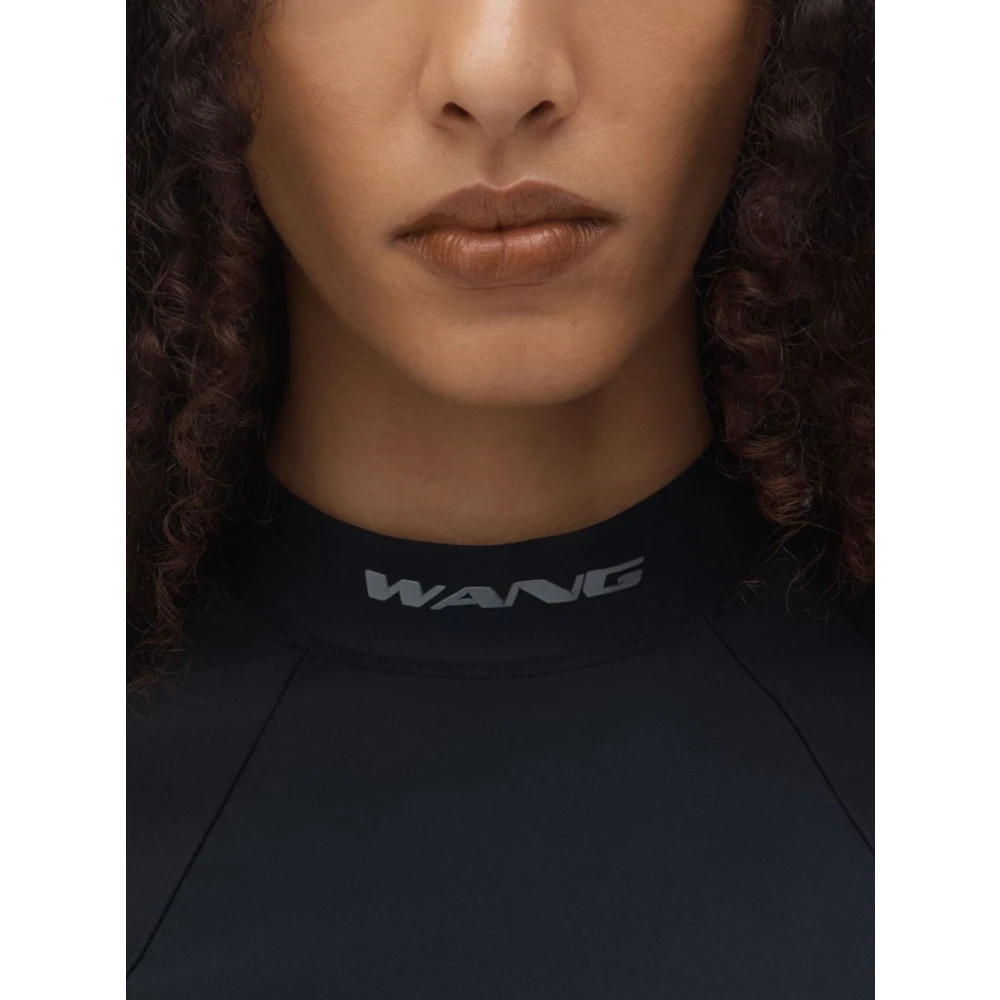 alexander wang Zwart Dameskleding Top Ss25 Black Dames