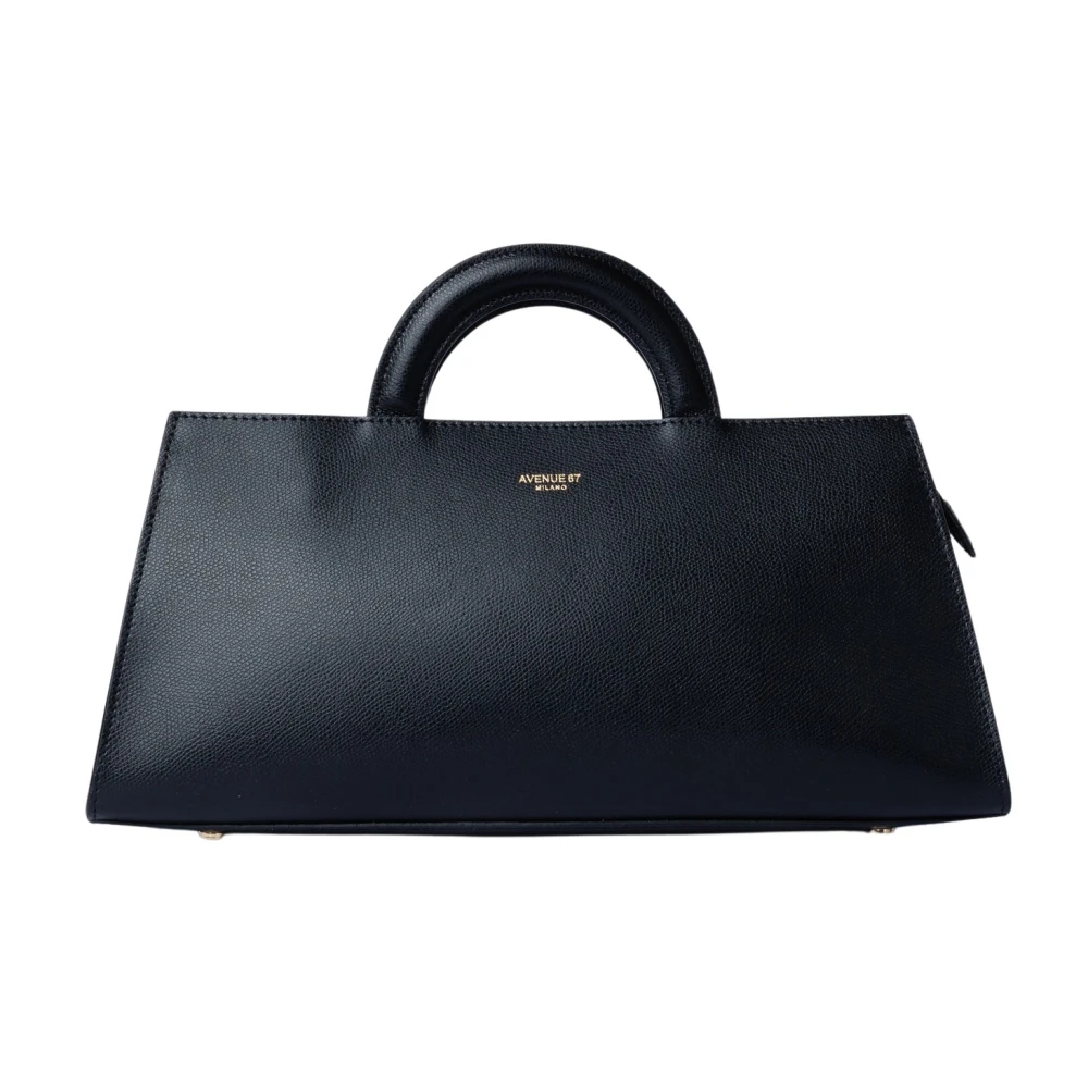 Avenue 67 Baguette Handtas met Dubbele Handvat Black Dames