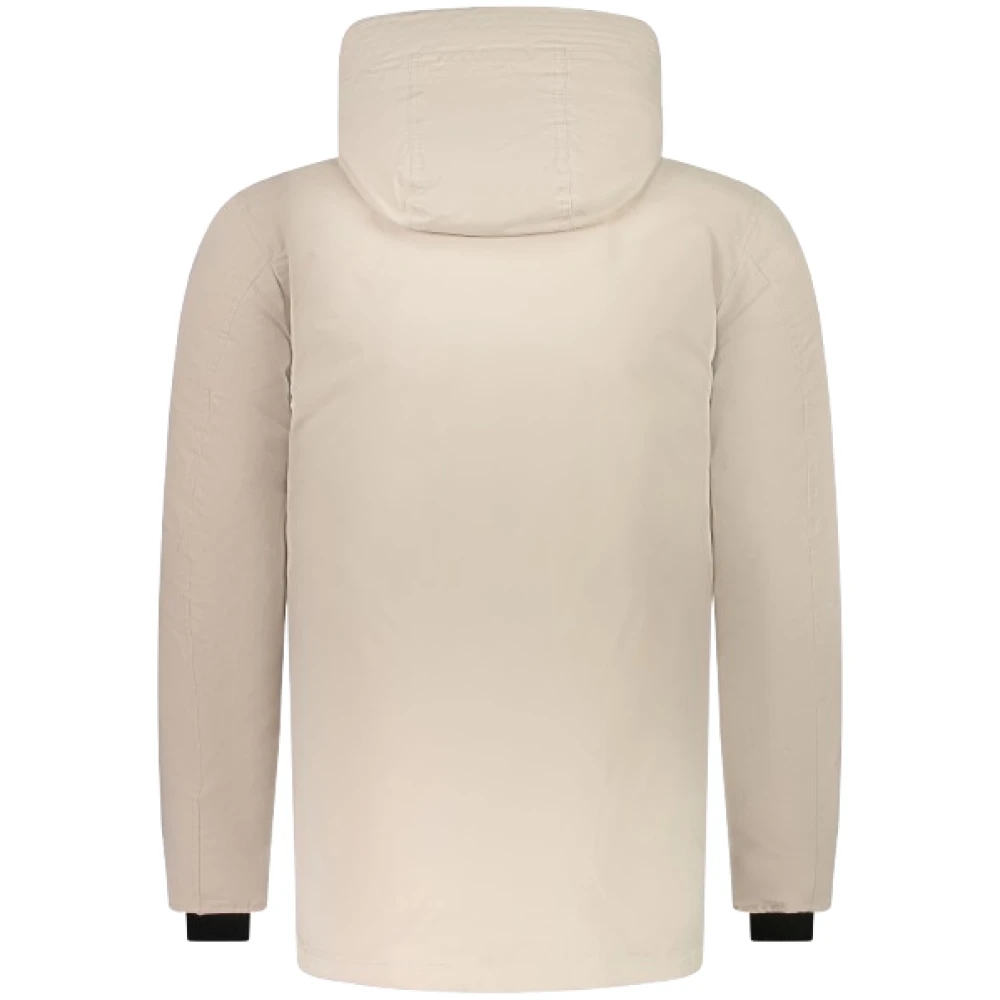 Woolrich Arctische Parka met Dons en Veren Beige Heren